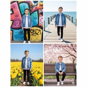 Kurtka jeansowa  134-164