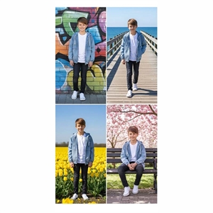 Kurtka jeansowa  134-164