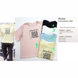 Koszulka damska produkt Polski  S/M-L/XL(36-40)