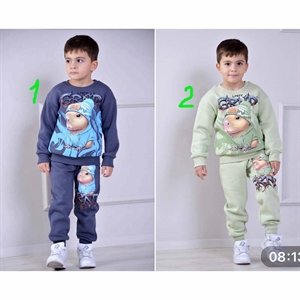 Komplet ocieplany chłopięcy  3-10 lat