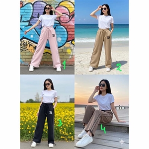 Spodnie szerokie nogawki  128-164