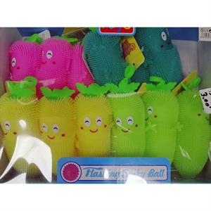 Migająca kolczasta piłka