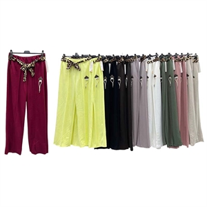 Spodnie damskie szerokie nogawki - Produkt Włoski