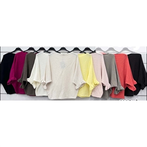 Sweter damski z krótkim rękawem - Produkt Włoski