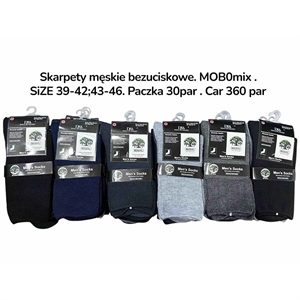 Skarpetki męskie  39-42/43-46