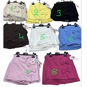 Szorty imitujące spódnicę  4-14 lat