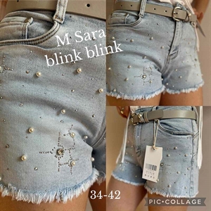 Szorty jeansowe damskie M'sara  34-42