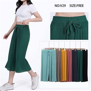 Spodnie culotte damskie