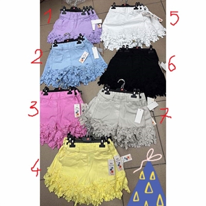 Szorty dziewczęce  4-14 lat