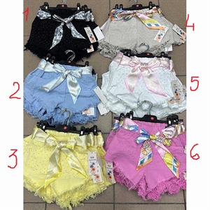 Szorty dziewczęce  4-14 lat