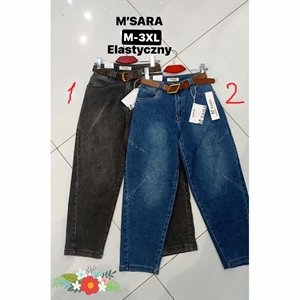 Jeansy damskie M'sara  M-3XL
