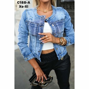 Kurtka jeansowa damska  XS-XL