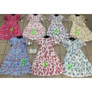 Sukienka dziewczęca  4-14 lat