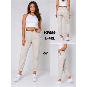 Jeansy damskie L-4XL