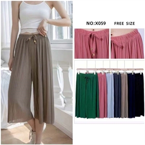 Spodnie culotte damskie