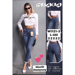 Jeansy damskie L-4XL
