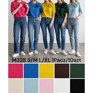 Sweter damski z krótkim rękawem S/M-L/XL