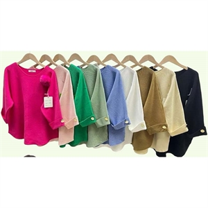 Sweter damski z krótkim rękawem S/M-L/XL