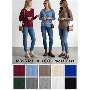 Sweter damski zapinany na guziki S/M L/XL