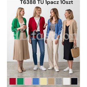 Sweter damski zapinany na guziki