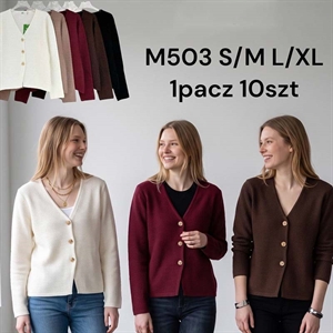Sweter damski zapinany na guziki S/M-L/XL