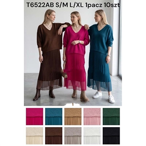 Sukienka sweterkowa damska S/M L/XL