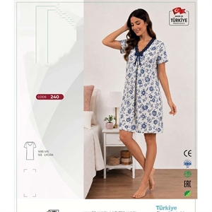 Koszula nocna wiskoza damska  2XL-4XL
