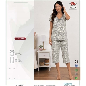 Piżama damska wiskoza  2XL-4XL