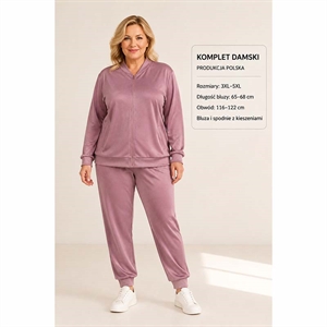 Komplet damski produkt Polski Big Size  3XL-5XL