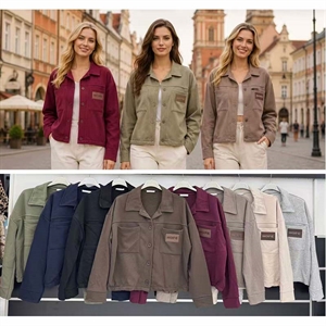 Kurtka koszulowa damska produkt Włoski