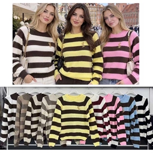 Sweter damski okrągły