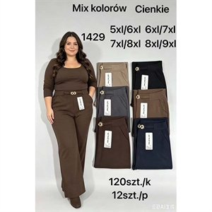 Spodnie damskie  5XL-9XL
