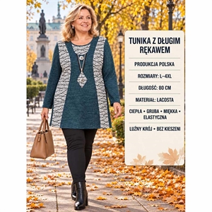 Tunika damska produkt Polski  L-4XL