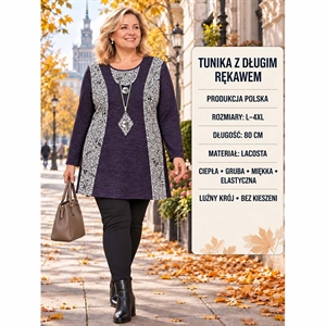 Tunika damska produkt Polski  L-4XL