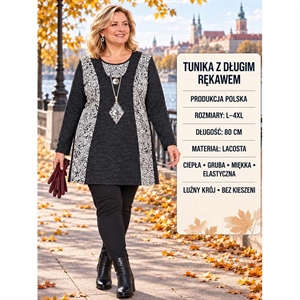 Tunika damska produkt Polski  L-4XL