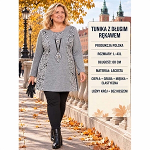 Tunika damska produkt Polski  L-4XL