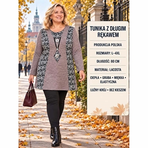 Tunika damska produkt Polski  L-4XL