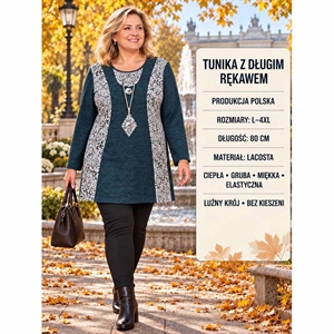 Tunika damska produkt Polski  L-4XL