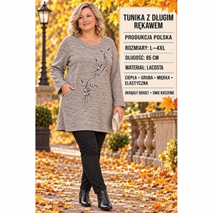 Tunika damska produkt Polski  L-4XL