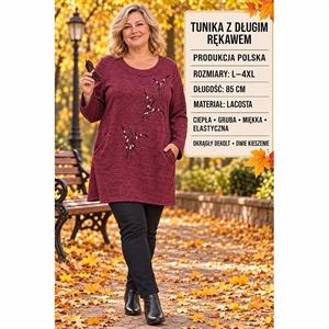 Tunika damska produkt Polski  L-4XL
