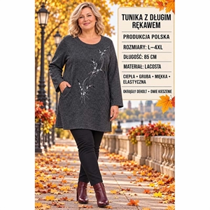Tunika damska produkt Polski  L-4XL
