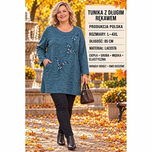 Tunika damska produkt Polski  L-4XL
