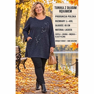 Tunika damska produkt Polski  L-4XL