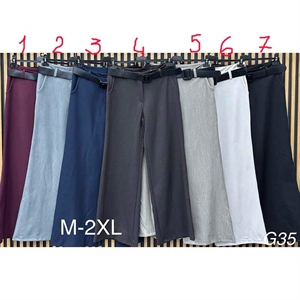 Spodnie szerokie nogawki damskie produkt Włoski  M-2XL