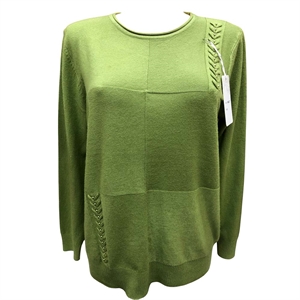 Sweter damski okrągły L-3XL