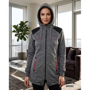 Bluza damska rozpinana na zamek z kapturem S-XL