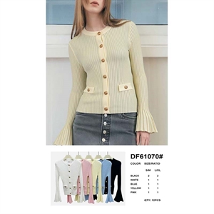 Sweter damski zapinany na guziki (S/M-L/XL)