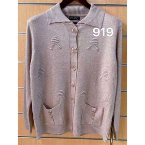 Sweter damski zapinany na guziki  M-3XL