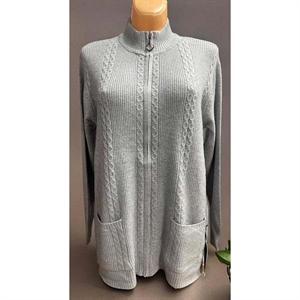 Sweter damski rozpinany na zamek  M-3XL