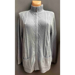 Sweter damski rozpinany na zamek  M-3XL